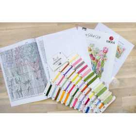 Stickset Märzstrauß