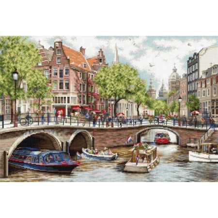Luca-S Kit de broderie Amsterdam
