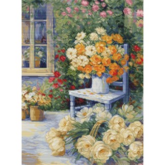 Luca-S Stickset Gartenecke
