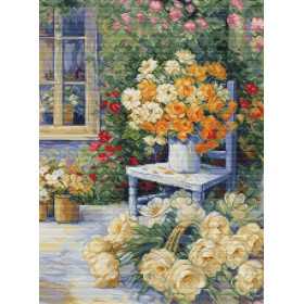 Stickset Gartenecke Stickset Gartenecke