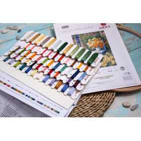 Embroidery kit Garden Corner Embroidery kit Garden Corner