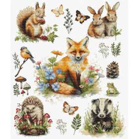Luca-S Stickset Waldtiere