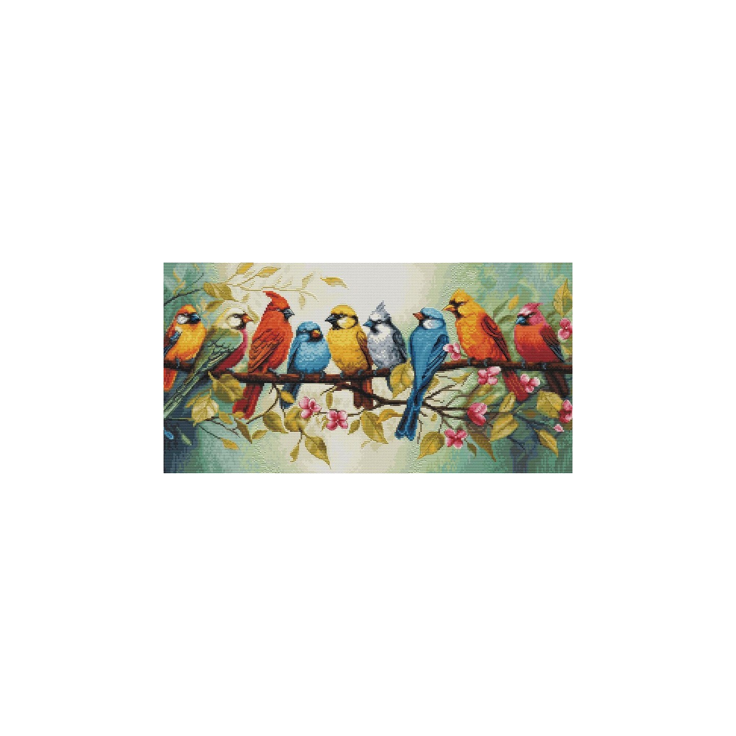Stickset Das Lied der Vögel