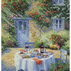Kit de broderie Jardin romantique Kit de broderie Jardin romantique