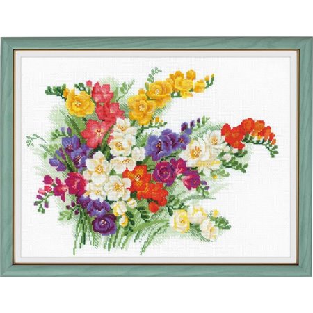 Embroidery kit Fresia