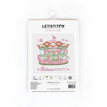 Kit de broderie Carrousel pour bébé