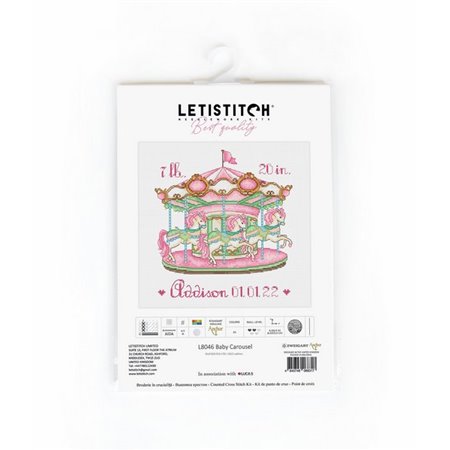 Stickset Babykarussell