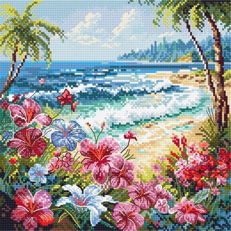 Kit de broderie Paradis