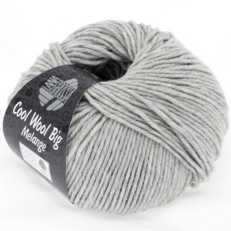 Cool Wool Big Mélange Hellgrau meliert 0616