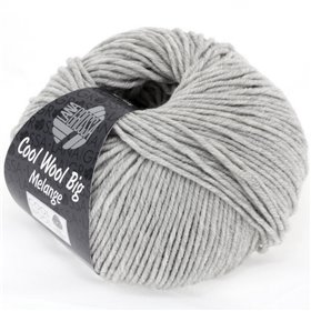 Cool Wool Big Mélange Hellgrau meliert 0616