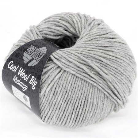 Cool Wool Big Mélange Hellgrau meliert 0616