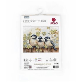 Kit de broderie Mésanges sur la clôture Kit de broderie Mésanges sur la clôture