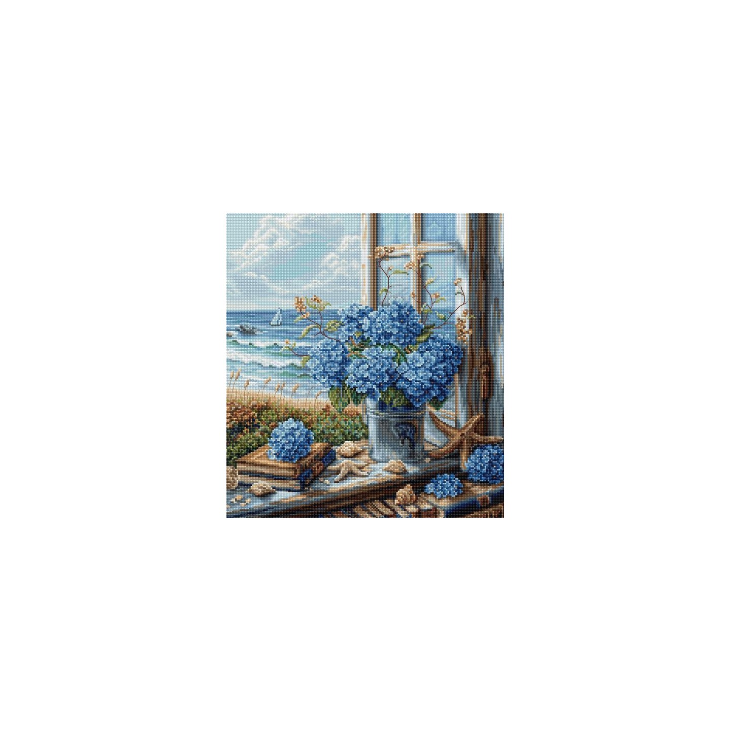 Luca-S Kit de broderie Vue sur la mer