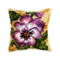 Knoopkussen kit bloemen 4086