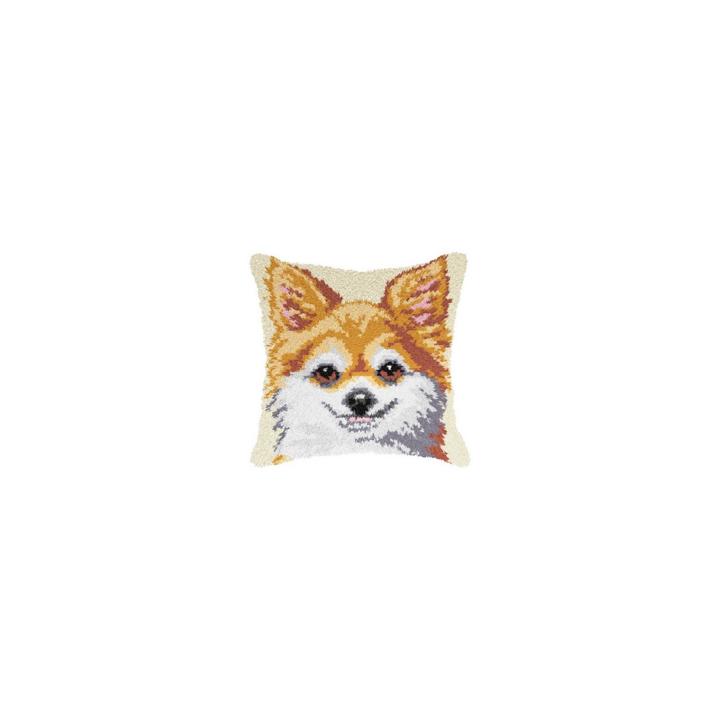 Kit coussin au point noué Chien nr 4179