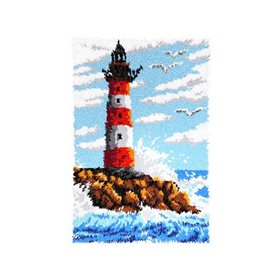 Kit tapis au point noué Phare 4199