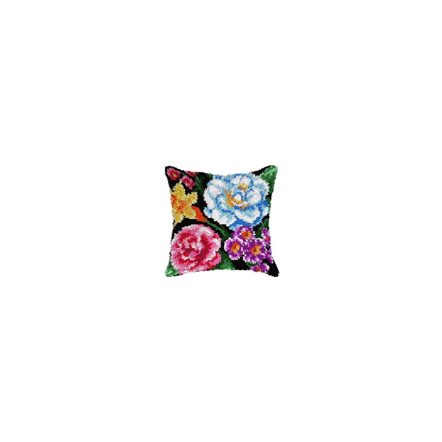 Knüpfkissenpackung Blumen 4228