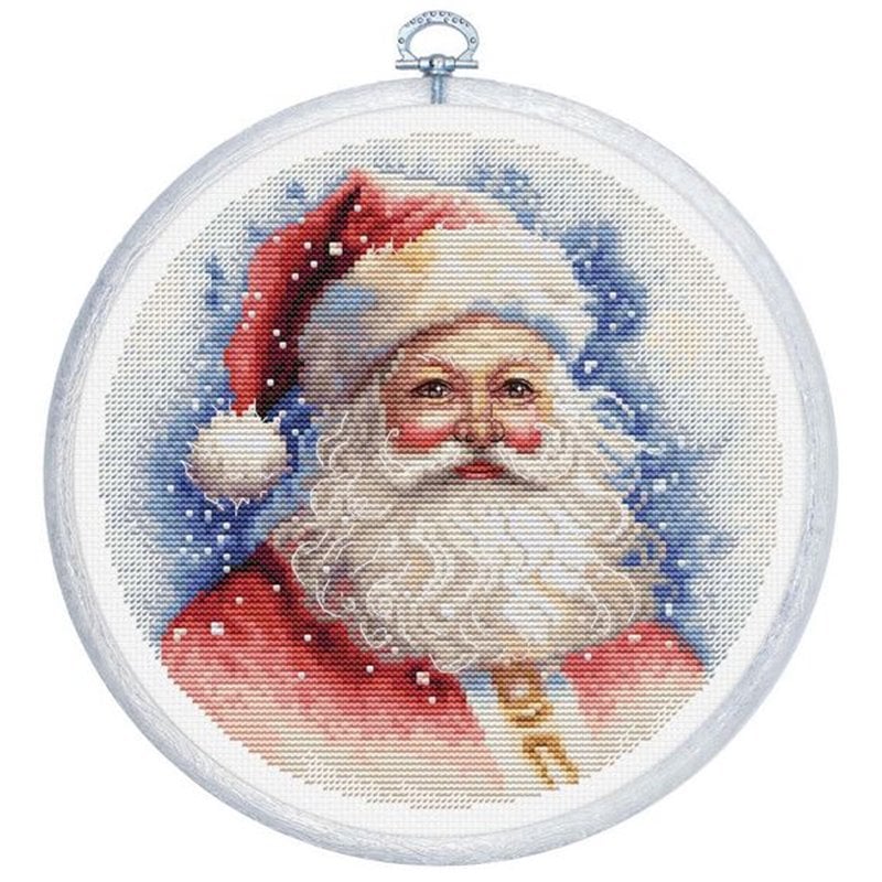 Borduurpakket Kerstman Borduurpakket Kerstman