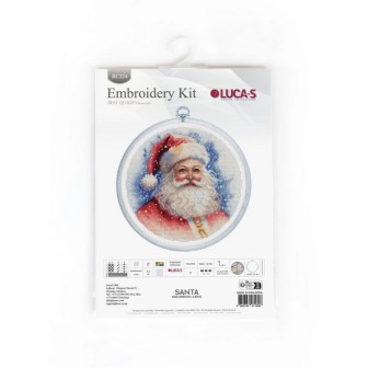 Luca-S Embroidery kit Santa