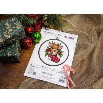 Luca-S Borduurpakket De verrassing van de Kerstman