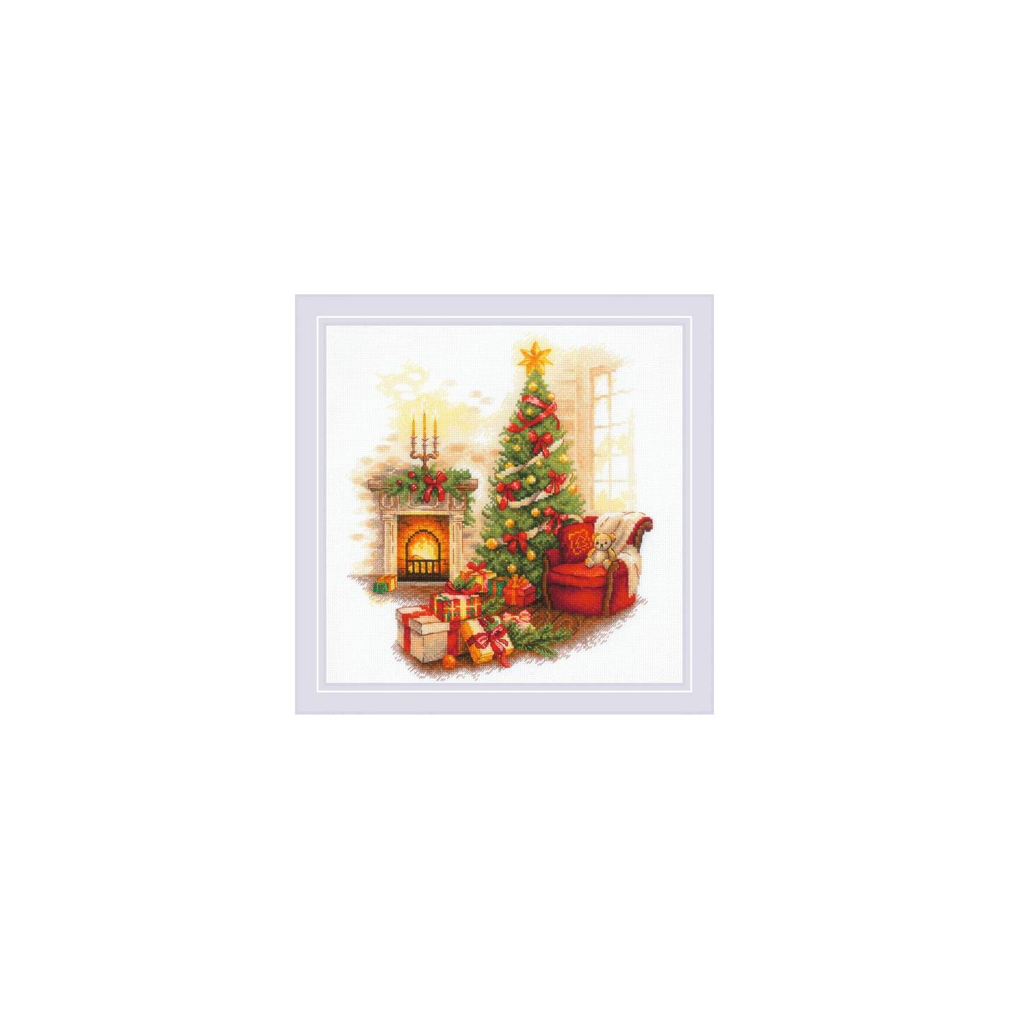 Riolis Borduurpakket Kerstsfeer