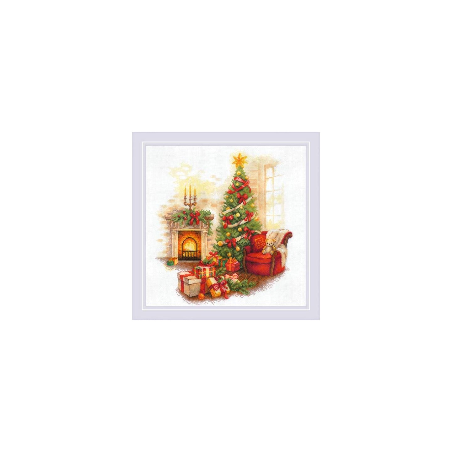 Riolis Kit de broderie Sérénité de Noël