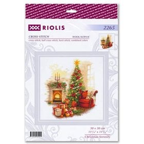 Borduurpakket Kerstsfeer Borduurpakket Kerstsfeer