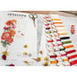 Stickset Mohn