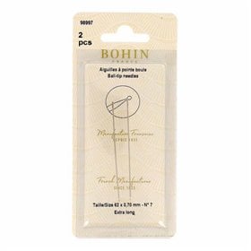 Nadel mit Kugelspitze Bohin 62 X 0.70 mm