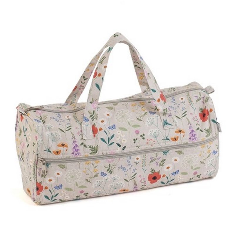 Knitting bag Flowers