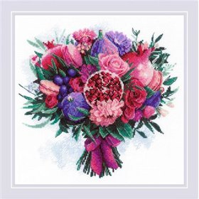Embroidery kit Fruitful Bouquet