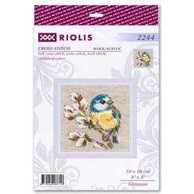 Embroidery kit Titmouse