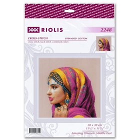Kit de broderie Femmes étonnantes. Moyen-Orient Kit de broderie Femmes étonnantes. Moyen-Orient