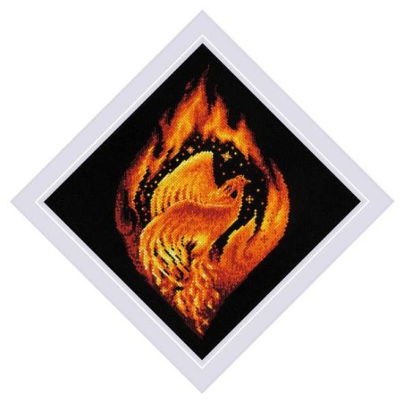Stickset Flammender Phönix