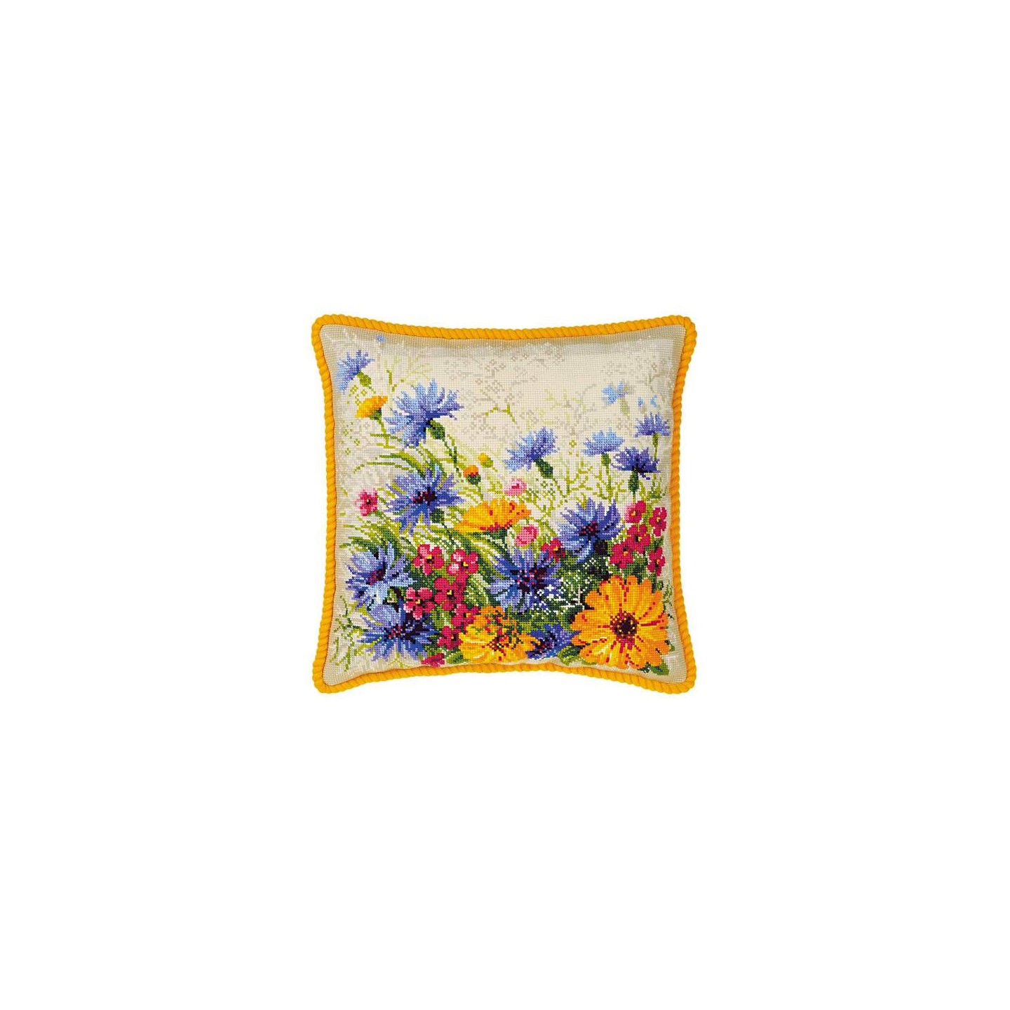 Cross stitch cushion kit Moorish Lawn