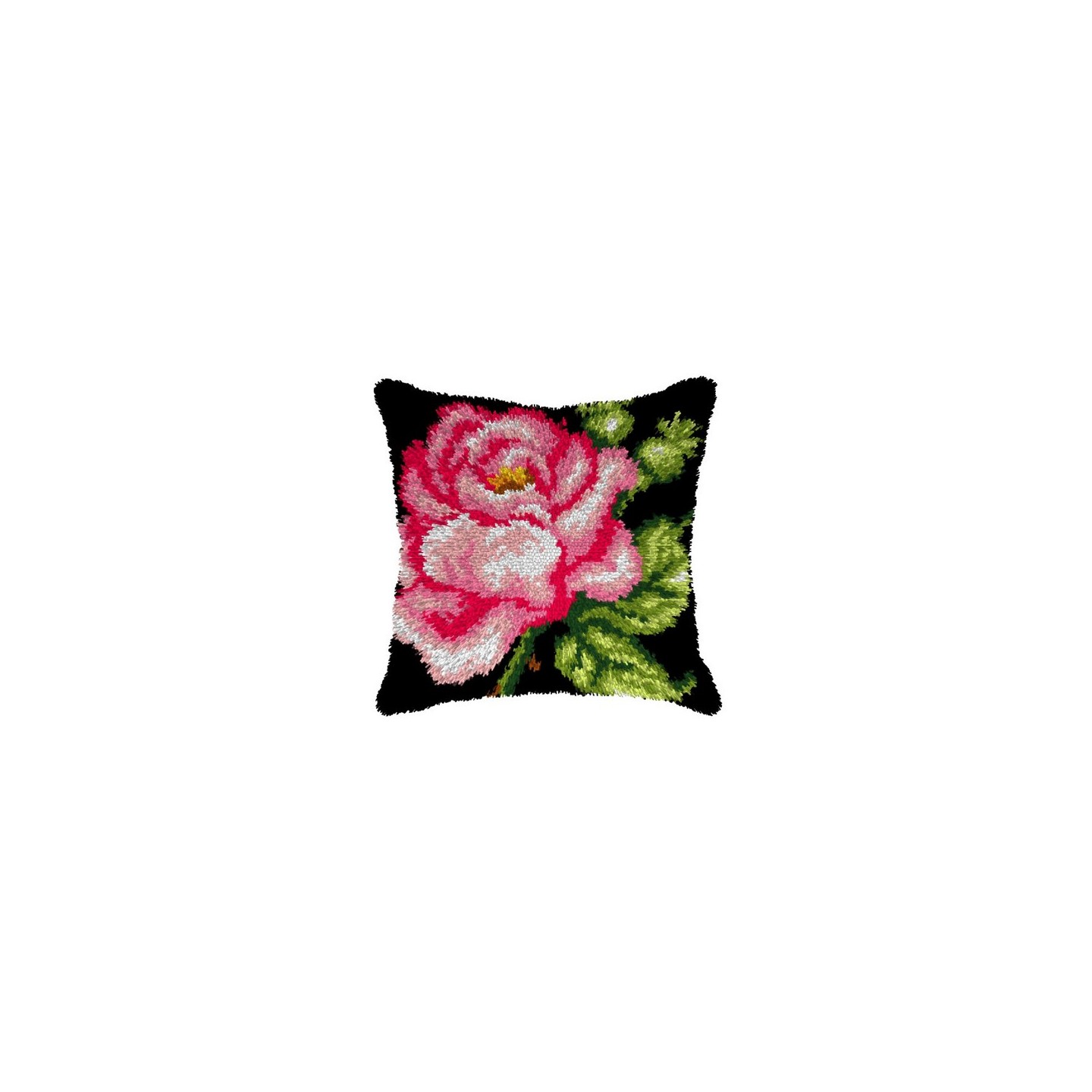 Kit coussin au point noué Rose nr 4150