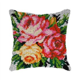 Knoopkussen kit rozen nr 4156