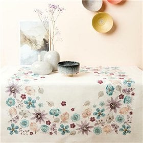Tablecloth kit scattered flowers