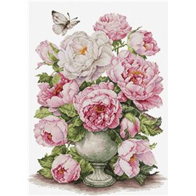 Kit de broderie La romance des roses Kit de broderie La romance des roses