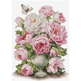 Stickset Die Romantik der Rosen