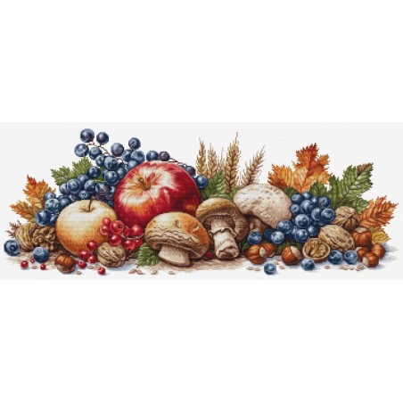 Kit de broderie Récolte d'automne