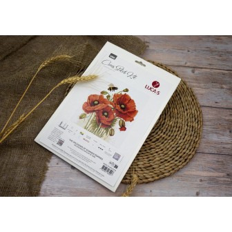 Luca-S Stickset Die Pracht der Sommermohnblumen