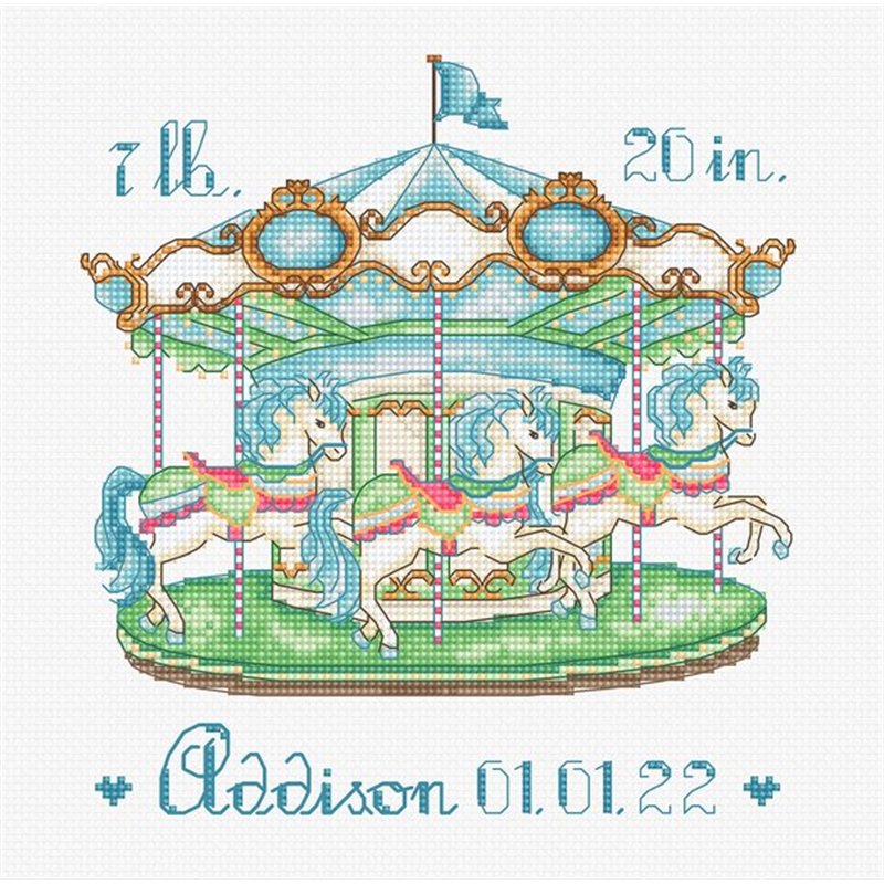 Kit de broderie Carrousel pour bébé II