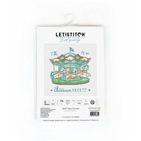 Embroidery kit Baby Carousel II