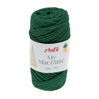 My Macramé Dark Green 322