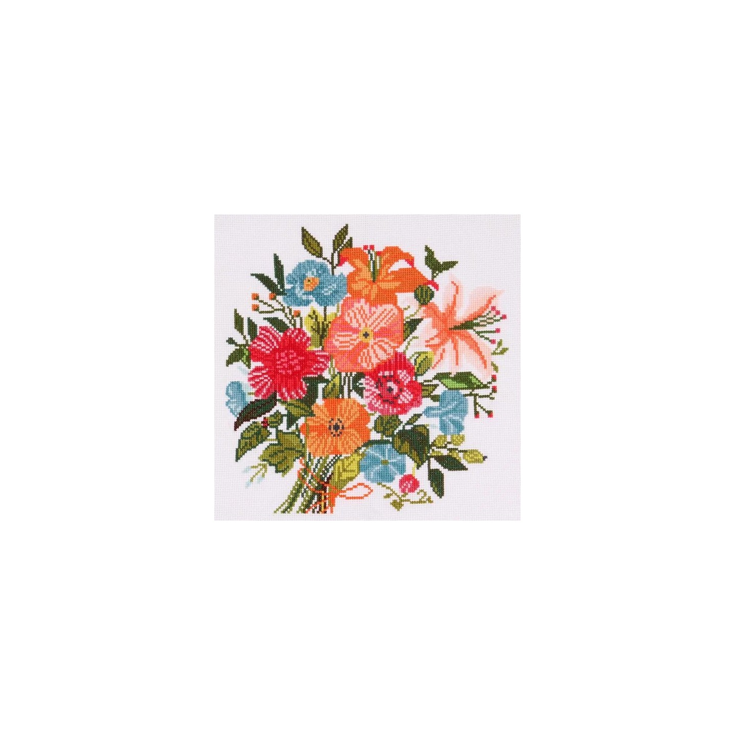 Embroidery kit Floral Bouquet