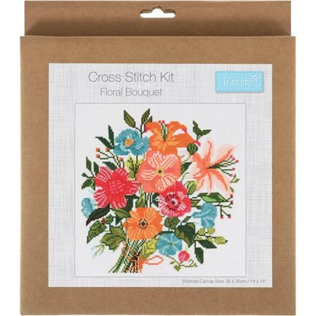 Borduurpakket Bloemenboeket