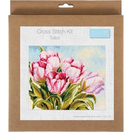 Stickset Tulpen
