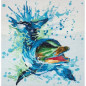 Stickset Delphin