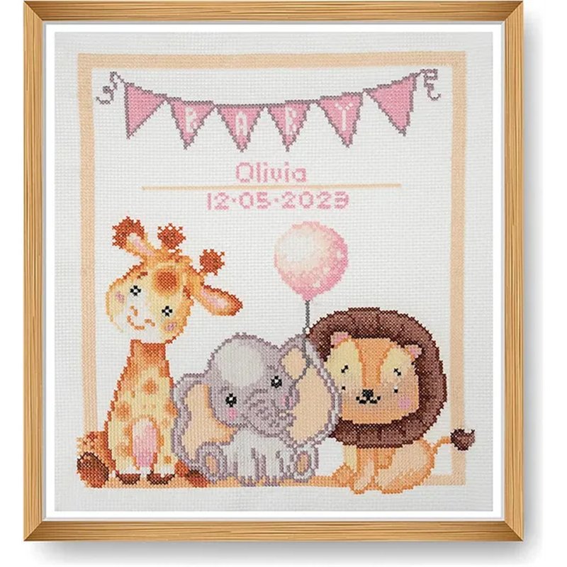 Kit de broderie Nouveau bébé